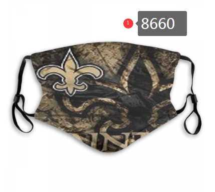 New 2020 New Orleans Saints  Dust mask with filter